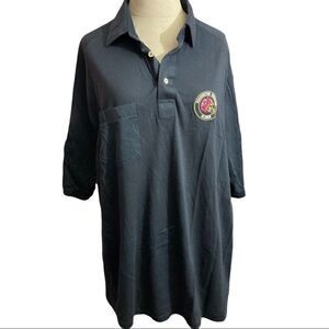 MEN’S WASHINGTON REDSKIN ALUMNI BLACK POLO SHIRT / SZ: XL